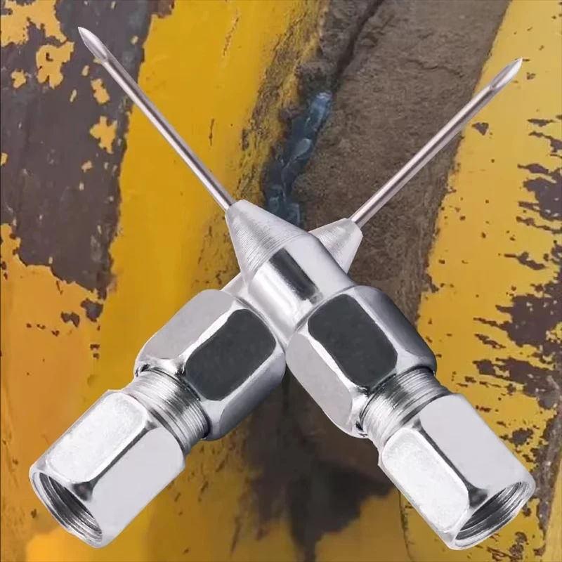 

Съемный насадка-пистолет для смазки с тонким носиком, высокоточные аксессуары для смазочных пистолетов для заправки герметичных подшипников и автомобильной смазки