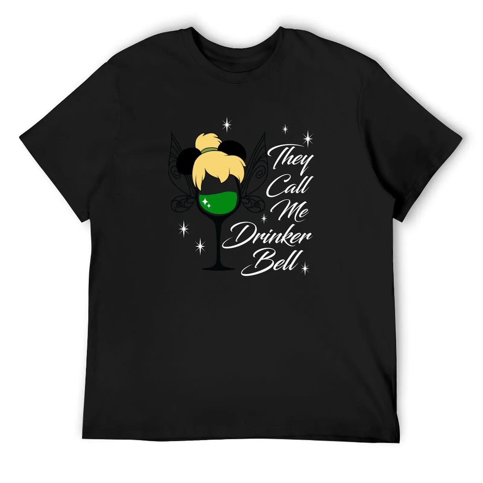 

They Call Me Drinkerbell T-Shirt plus sizes vintage graphic tee sweat t shirts for men cotton