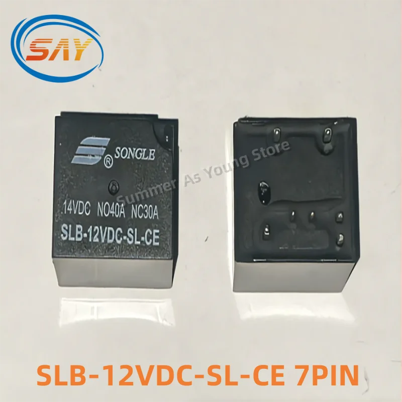 100%New Original 1PCS SLB-12VDC-SL-A SLB-24VDC-SL-A SLB-12VDC-SL SLB-24VDC-SL  SLB-12VDC-SL-CE SLB-24VDC-SL-CE 7PINS 40A Relay