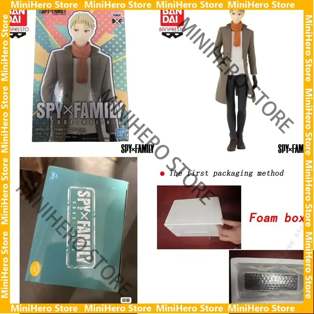 

In Stock Original Bandai Banpresto Spy x Family Loid Forger PVC Figure 1/8 Anime Display