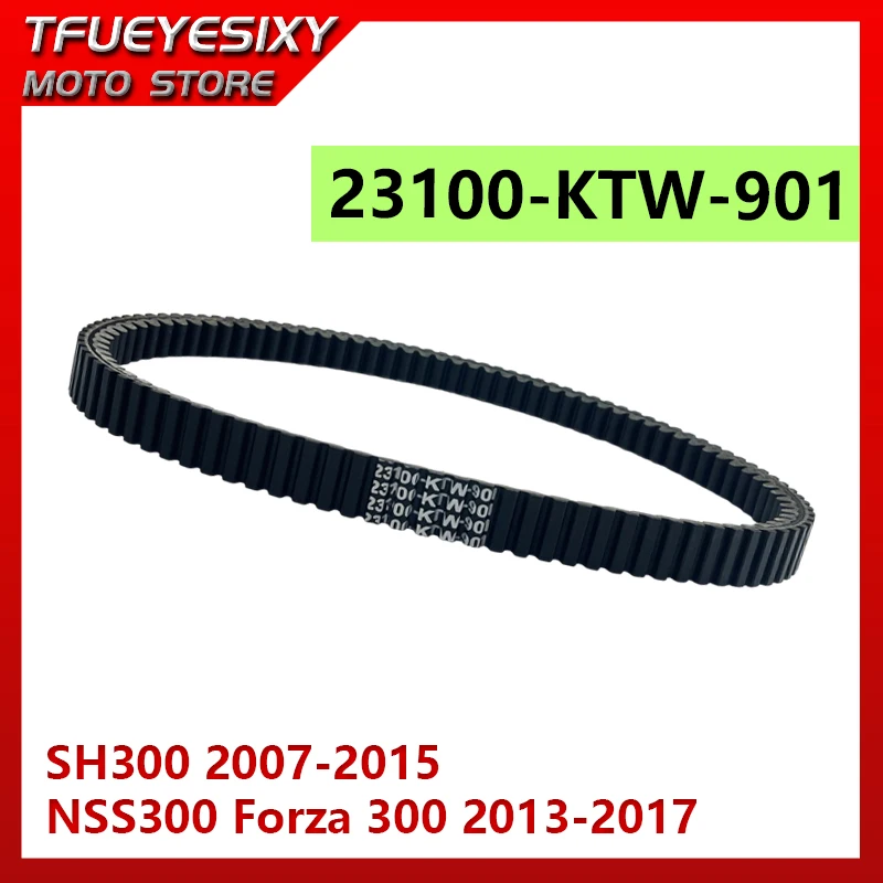 Correa de Transmisión para Honda 23100-KTW-901 SH-300 NSS300 Forza 300 NSS 300 NSS-300 2007-2017 2018 2019 SH 300 SH300