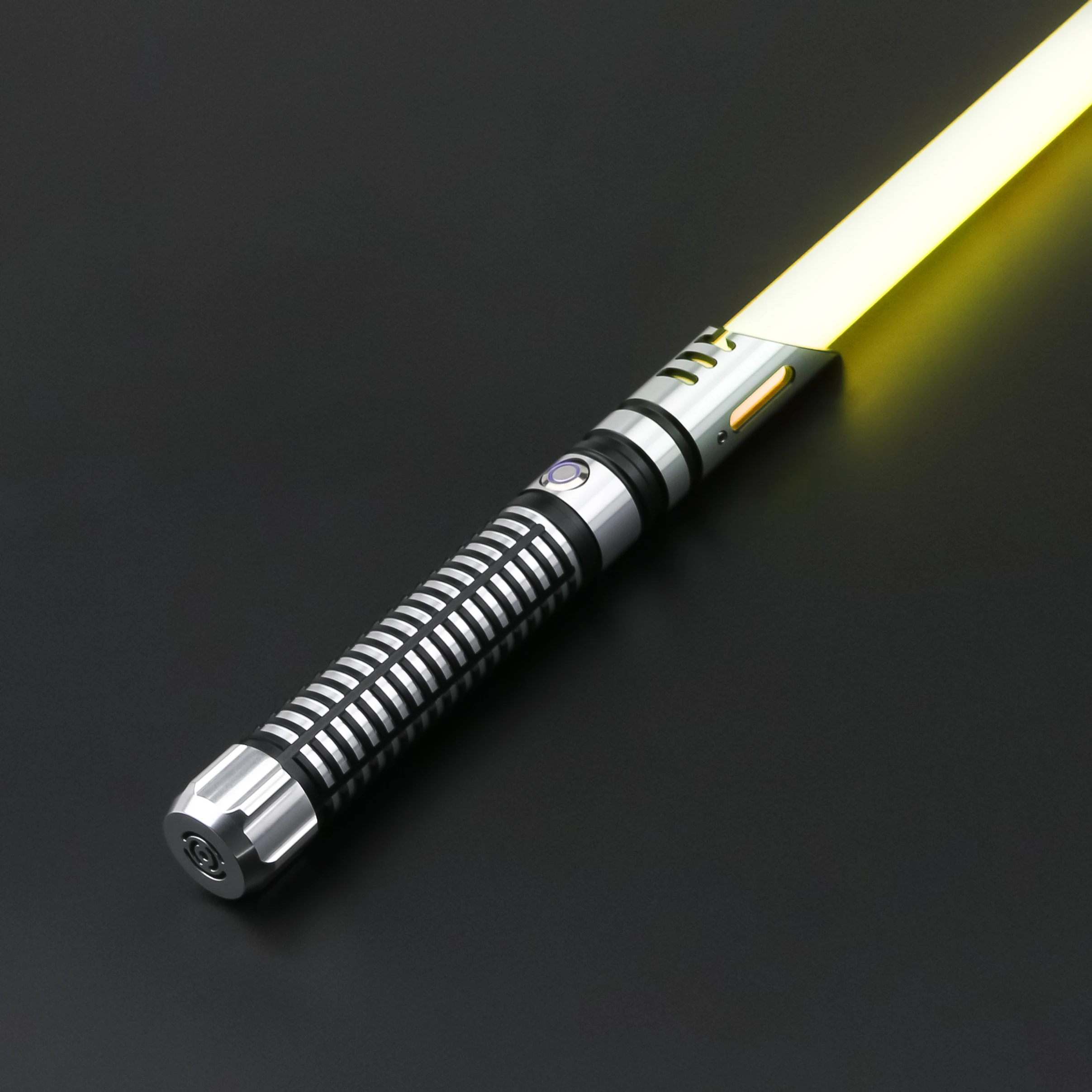 Sabre de Luz TXQSABER para Duelos Pesados, Sabre Jedi RGB SNV4 com Efeito Blaster, Punho de Metal com Movimento Suave, Brinquedo de Sabre de Luz para Cosplay Adulto