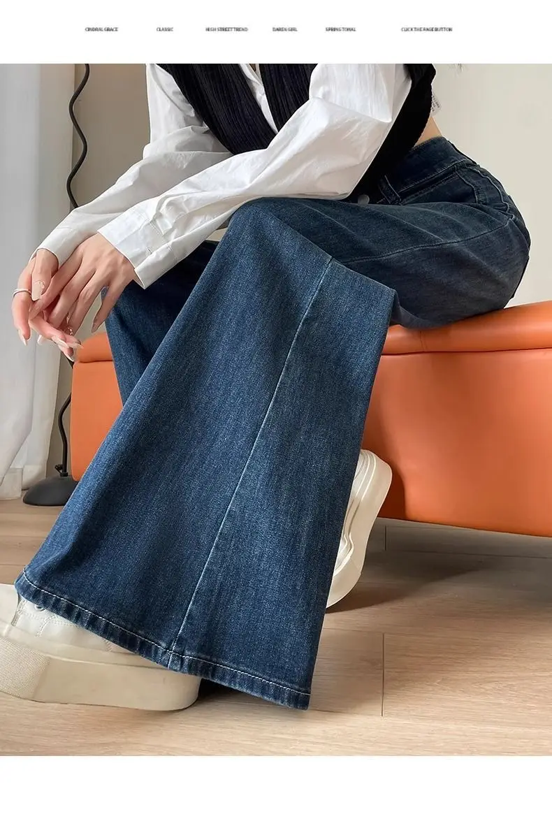 Pantalones de pierna ancha para chica joven, pantalones elegantes de verano para mujer, ligeros, estampados, tendencia urbana, escalar, fajas de Modal, pantalones aireados