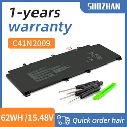 SUOZHAN C41N2009 Laptop Battery For ASUS ROG Flow X13 PV301 PV301QH GV301 GV301Q GV301QC GV301QE GV301QH GV301RA GV301RC 62WH