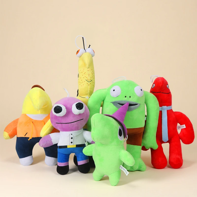 

Улыбающиеся друзья, новый продукт, милая плюшевая игрушка, подарок Mr. Frog