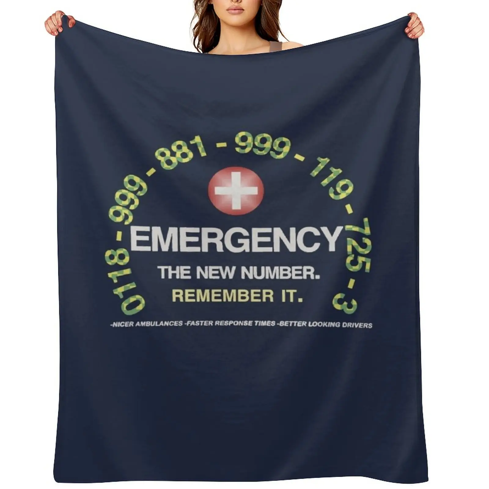 

IT Crowd Inspired Emergency Throw Blanket Decorative Throw Quilt Tourist Single Blankets