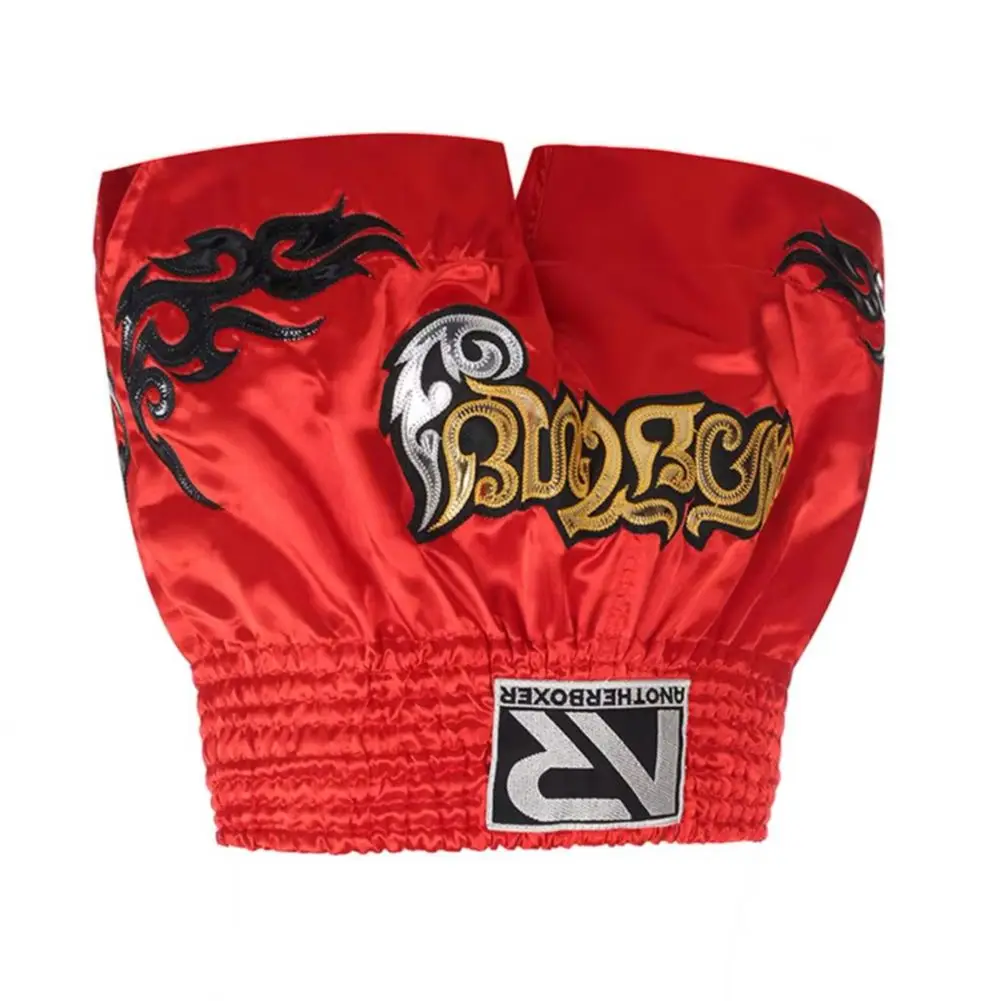 

Короткие штаны для кикбоксинга, боксерские шорты, антифрикционные, высокоэластичные, дышащие, дизайн шнура для муай-тай, шорты для кикбоксинга для мужчин