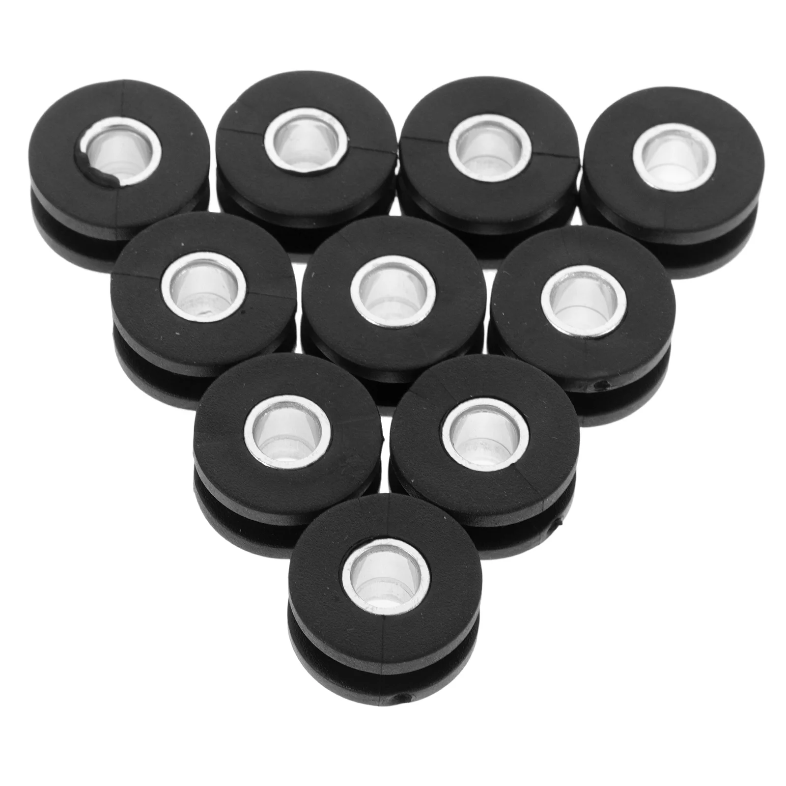 

8pcs Motorcycle Shock Absorption Ring Kit Durable Rubber Steel Easy Install Universal Fitment Motorbike Gasket Buffer Set