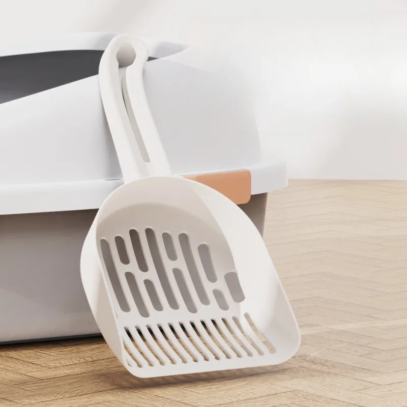 1/2pcs PP Cat Litter Scooper Dust Free Sifting Shovel Non Stick for Cat Waste Cleaning Litter Box Supplies