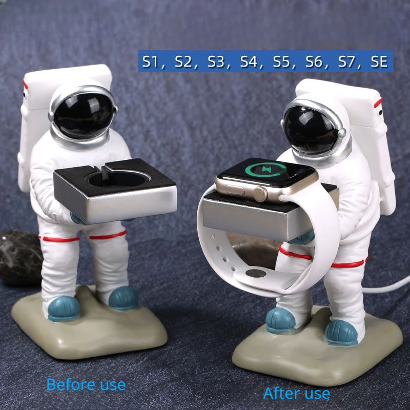 

Creative Astronaut Charger Stand for Apple Watch Stents Charging Holder Dock Station Base For iWatch S1 S2 S3 S4 S5 S6 S7 SE