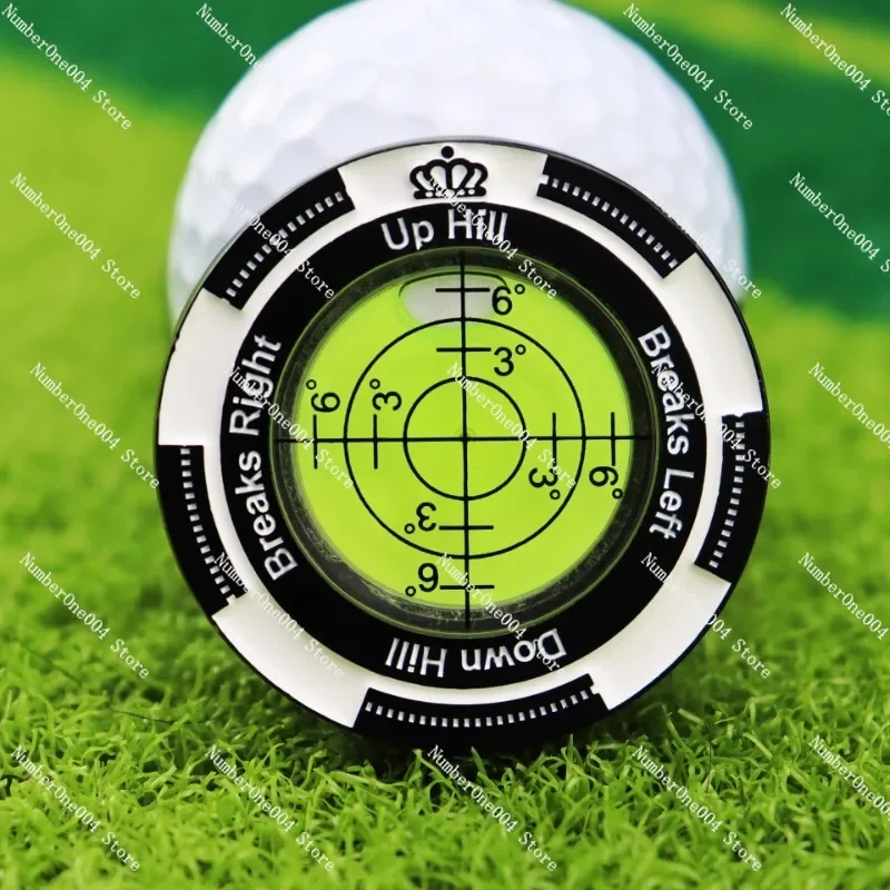 New  Green Slope Reader Level Gauge Ball Position Marker Double-sided Ball Marker/Mark