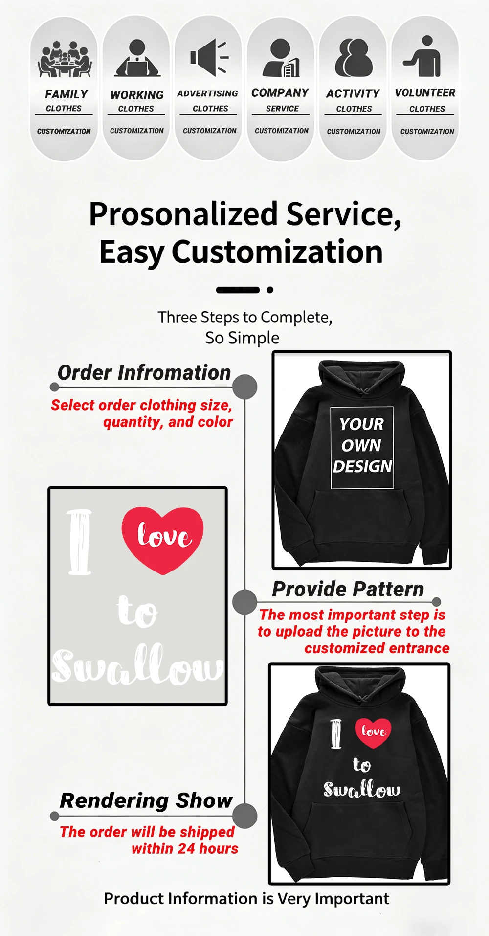 Personalisierter, individuell gestalteter Herbst-Freizeit-Sport-Hoodie für Herren, Fleece-Team-Basic-Sweatshirts, Streetwear, Büro-Arbeitskleidung, kreative Kleidung – Detail 1
