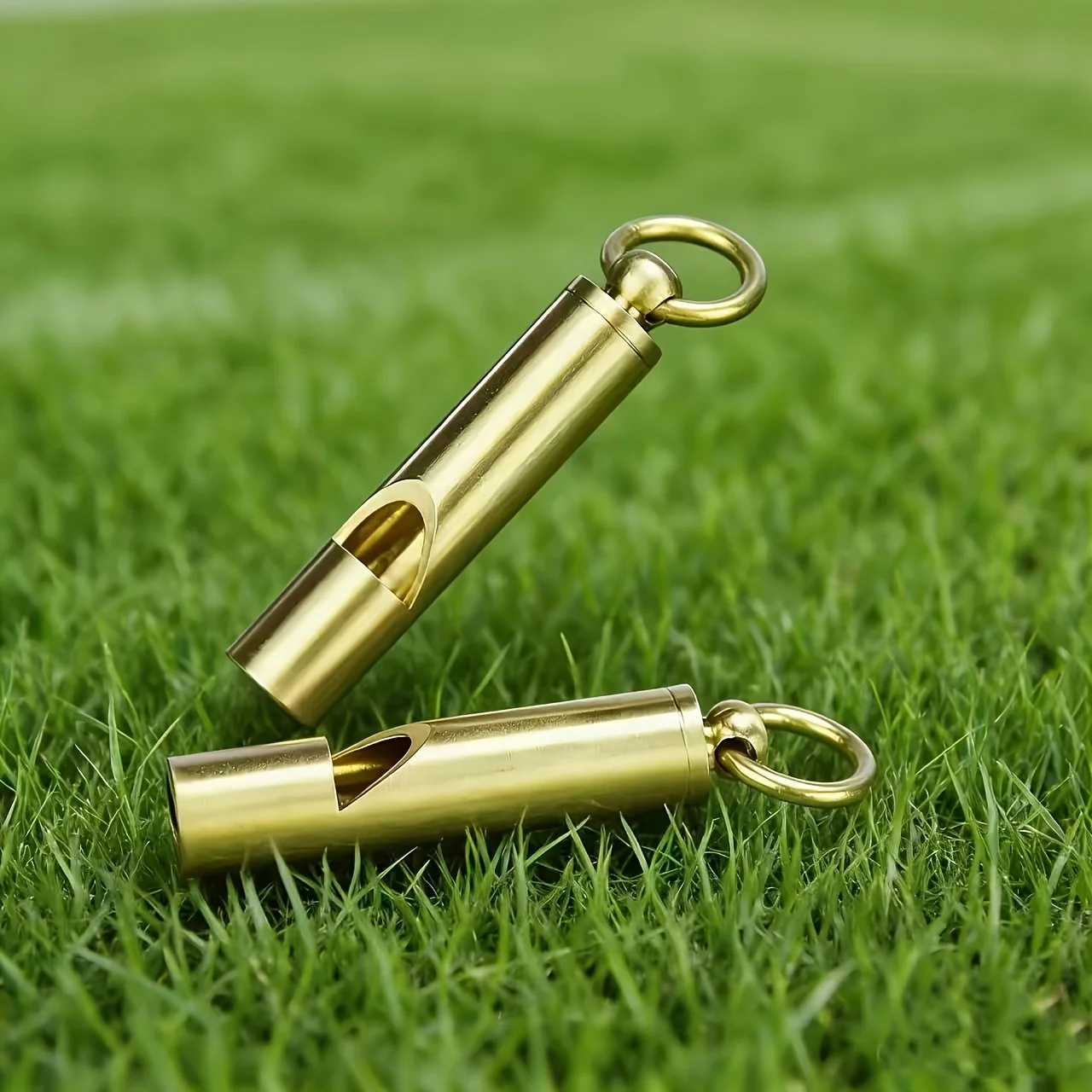 2PC Whistle with Keychain - Survival Whistle for Outdoor Camping Training - Whistle Keychain Pendant for Hanging