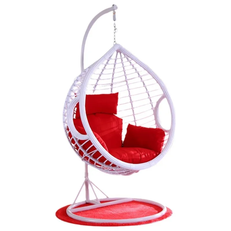 

Hanging basket rattan chair, bird's nest rocking chair swing hammock, disassembly and assembly push-pull