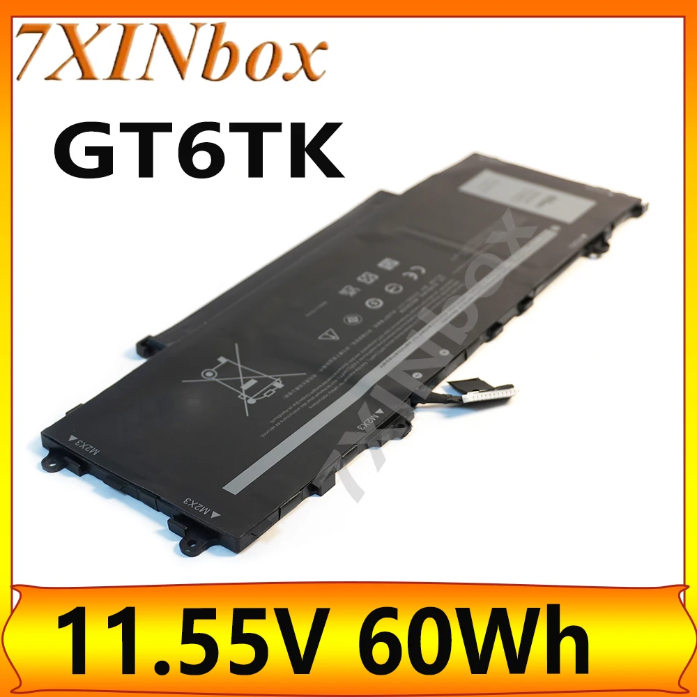 

7XINbox GT6TK K2CPY 11.55V 60Wh OEM Laptop Battery For Dell Latitude 9440 9450 2-in-1 Series