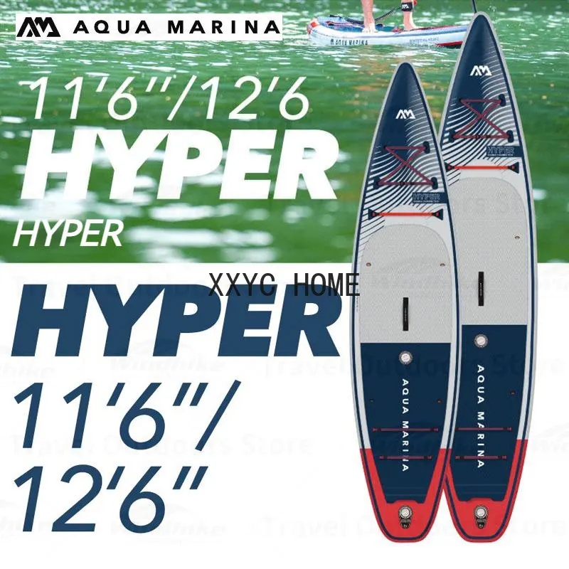 Surf Board Hyper 350cm Inflatable Stand-Up Surfing Board Water Sports SUP Inflatable Board Longboard with Pump