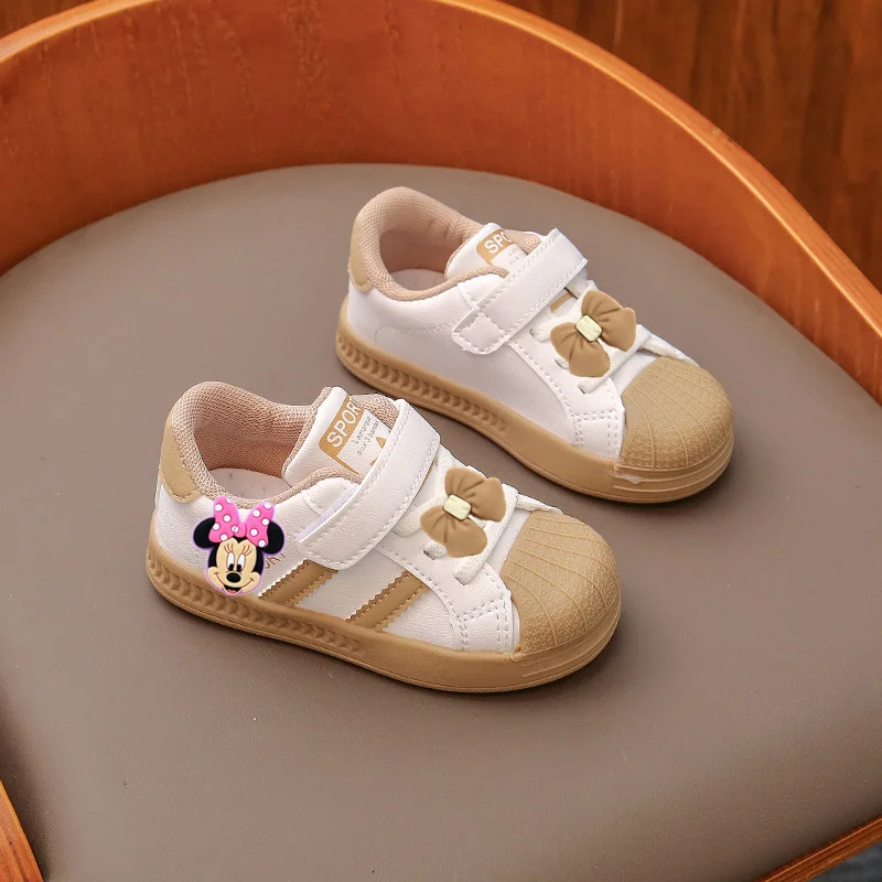 

Кроссовки с Микки Маусом для мальчиков, весенне-осенняя новая детская повседневная обувь, корейская дышащая обувь для девочек, обувь для малышей с Минни Диснеем