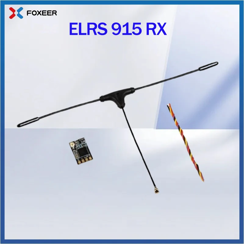 

FOXEER ELRS Receiver FPV Micro Long Distance 2.4GHz 915/868Mhz Receiver Nano RX For FPV Long Range Drones Mobula7 Mobula6