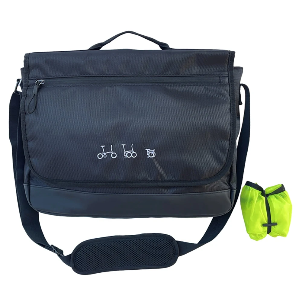 【STOCK】Bicycle Front Bag Bike Shoulder Bags for 3SIXTY Folding Accessories with Rain Cover Bag