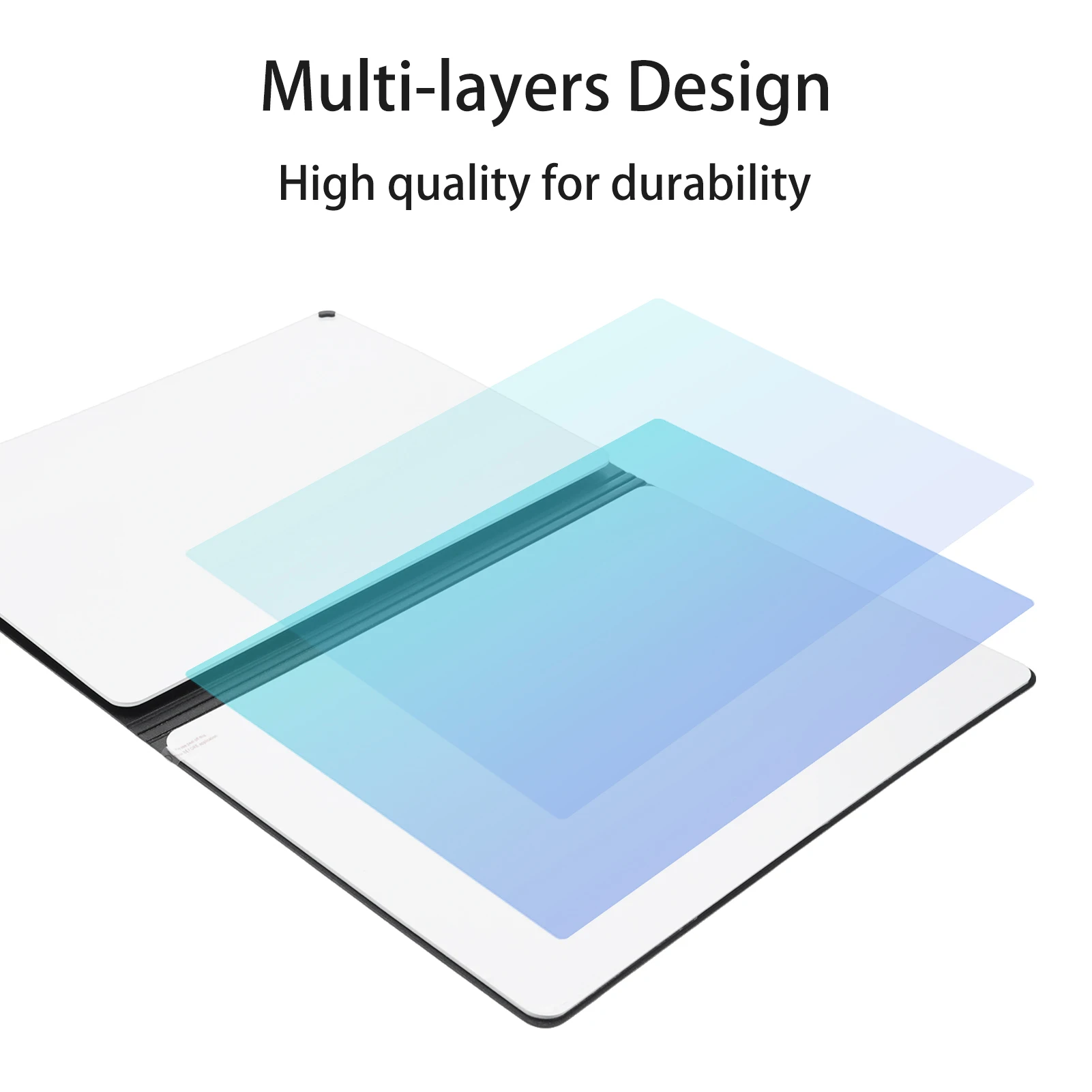 Double Sided Dry Erase Boards A5 Whiteboard Portable Writing Board with Marker & Foam Eraser For Students Home School Education