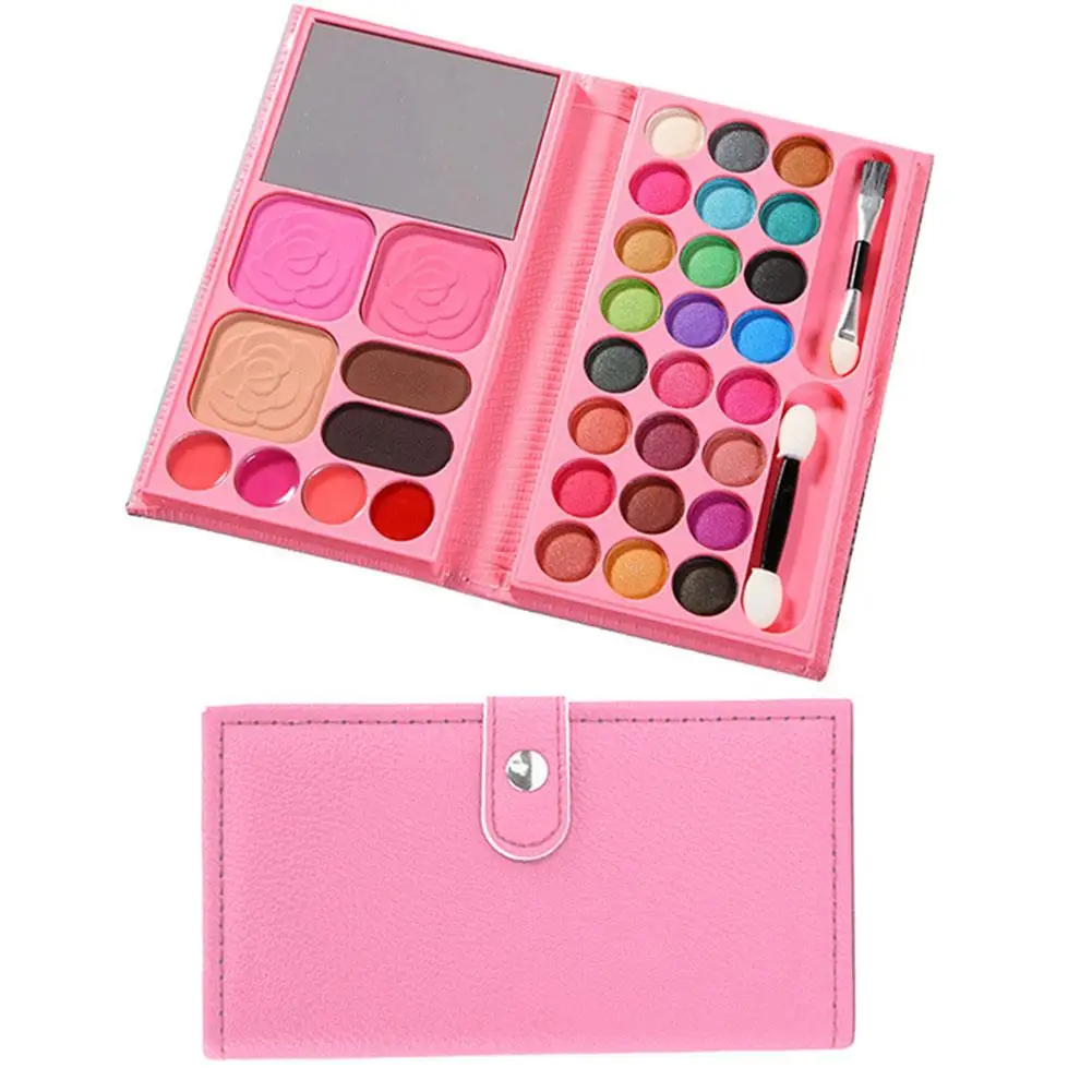 Multi-Functioneel Oogschaduwpalet 33 Kleuren Blush Oogschaduw Mat Palet Gezicht Markeerstift Glanzende Cosmetica Met Hoge Capaciteit Pa I1r8