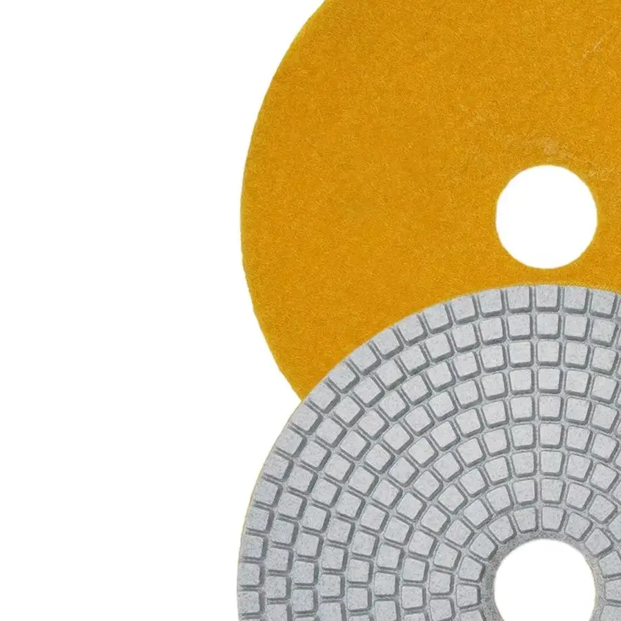 

6-дюймовая полировальная подушечка 30 мм-3000 мм, сухая/влажная наждачная полировка для подушечек, гибкие шлифовальные диски для гранитной воды, полировальная подушечка