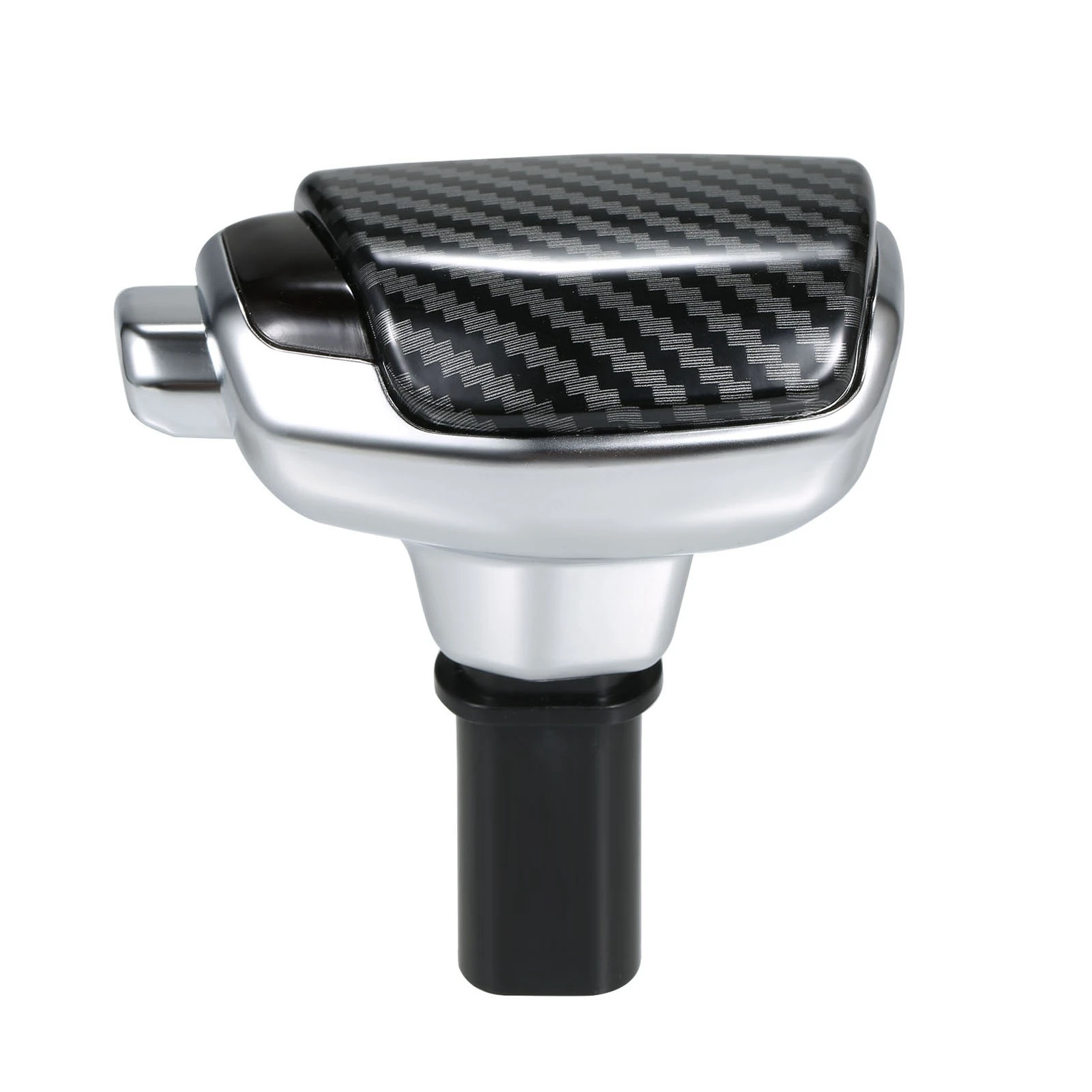 Pomello del cambio automatico modificato per auto Leva del cambio Leva del cambio Leva corta Nero lucido Sostituzione per Renault Mano sinistra