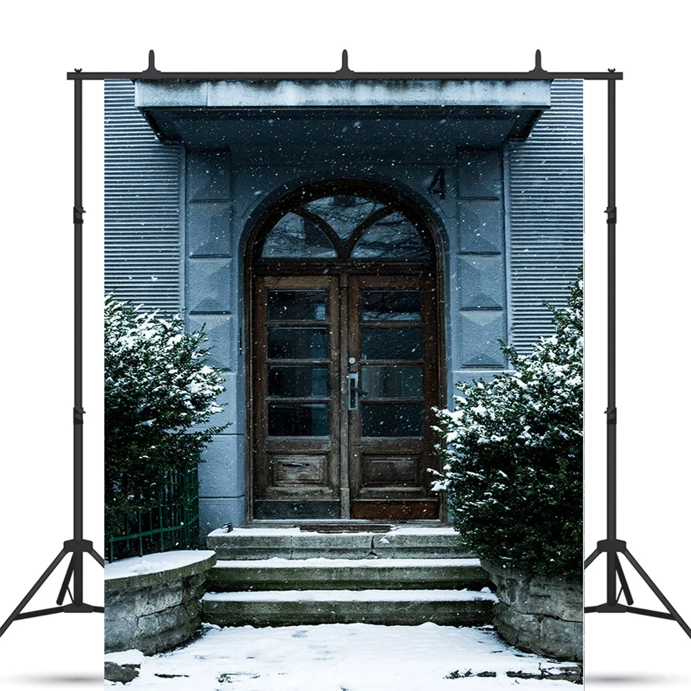 

ZHISUXI Vinyl Gothic Magic Halloween Day Photography Backdrops Castle Mysterious Roman Pillar Arch Studio Background FF-12