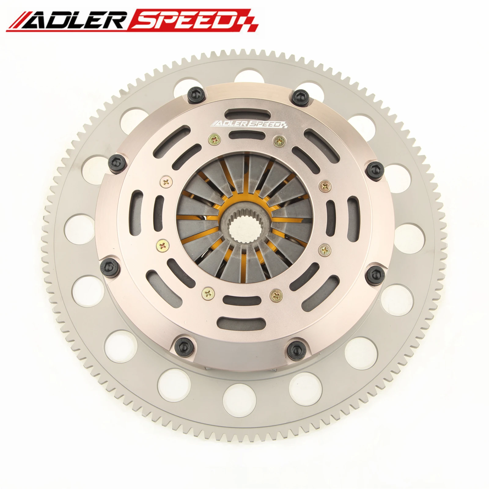 ADLERSPEED Race & Street Twin Disc Clutch For ACURA RSX HONDA CIVIC Si K20 K24