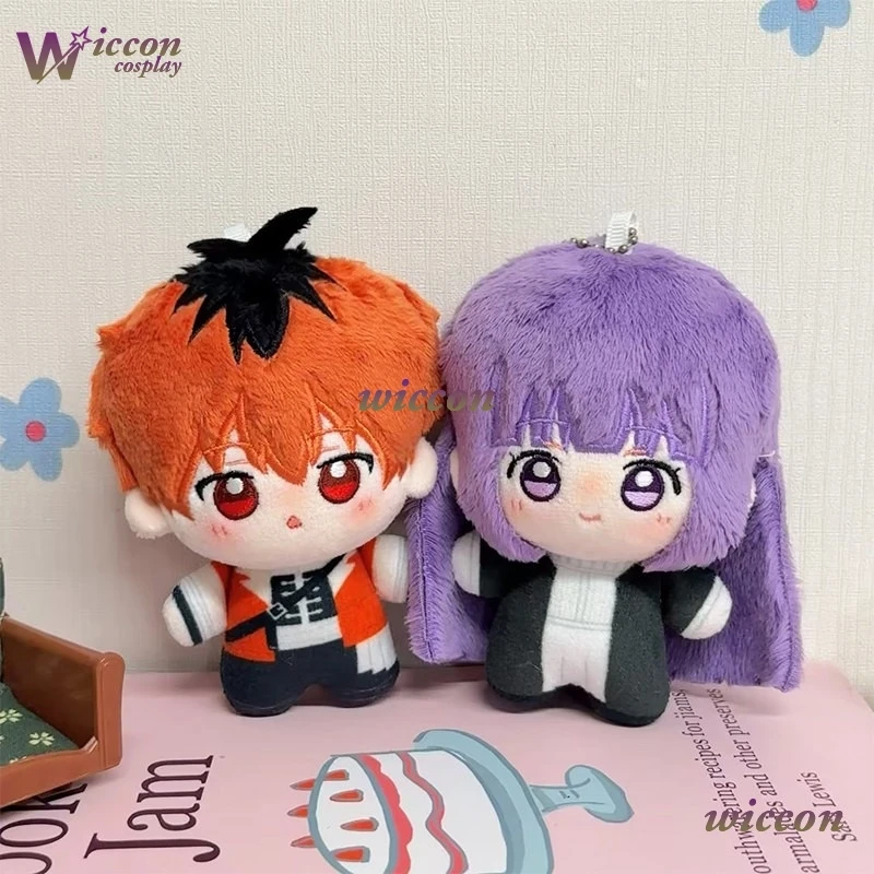 コスプレ-10cm-フリーレン：旅の終わり-ペンダントドール-ミニソフトプラッシュ-フリーレン・フェルン・ヒッメル-バッグペンダントキーホルダー-ホリデービヨンドドール