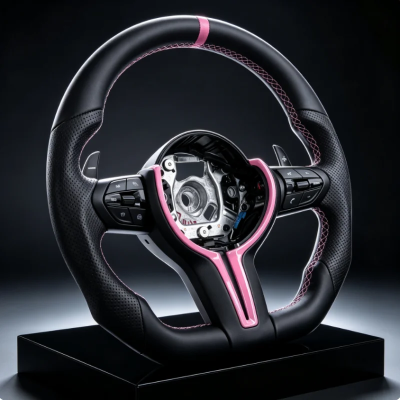 Sports Steering Wheel Fit For BMW CS M2 M3 M4 M5 G01 G32 G82 G42 G14 G20 G21 G02 G05 G31 G80 G81 G22 G23 G26 G30 Carbon Fiber