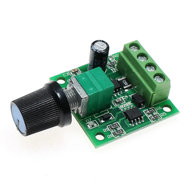 Adjustable Drive Module DC 1.8V 3V 5V 6V 12V 2A PWM Motor Speed Controller Low Voltage Motor Speed Controller PWM 0~100%