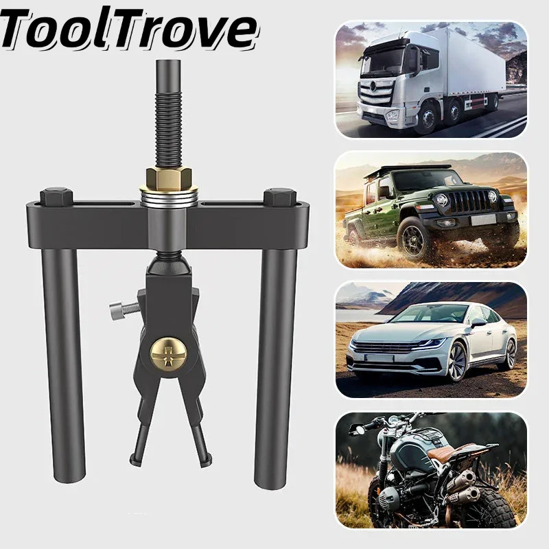 

Mini 2-Jaw Bearing Puller - Detachable Inner Bore Remover Tool for Multi-Purpose Gear & Pulley Disassembly