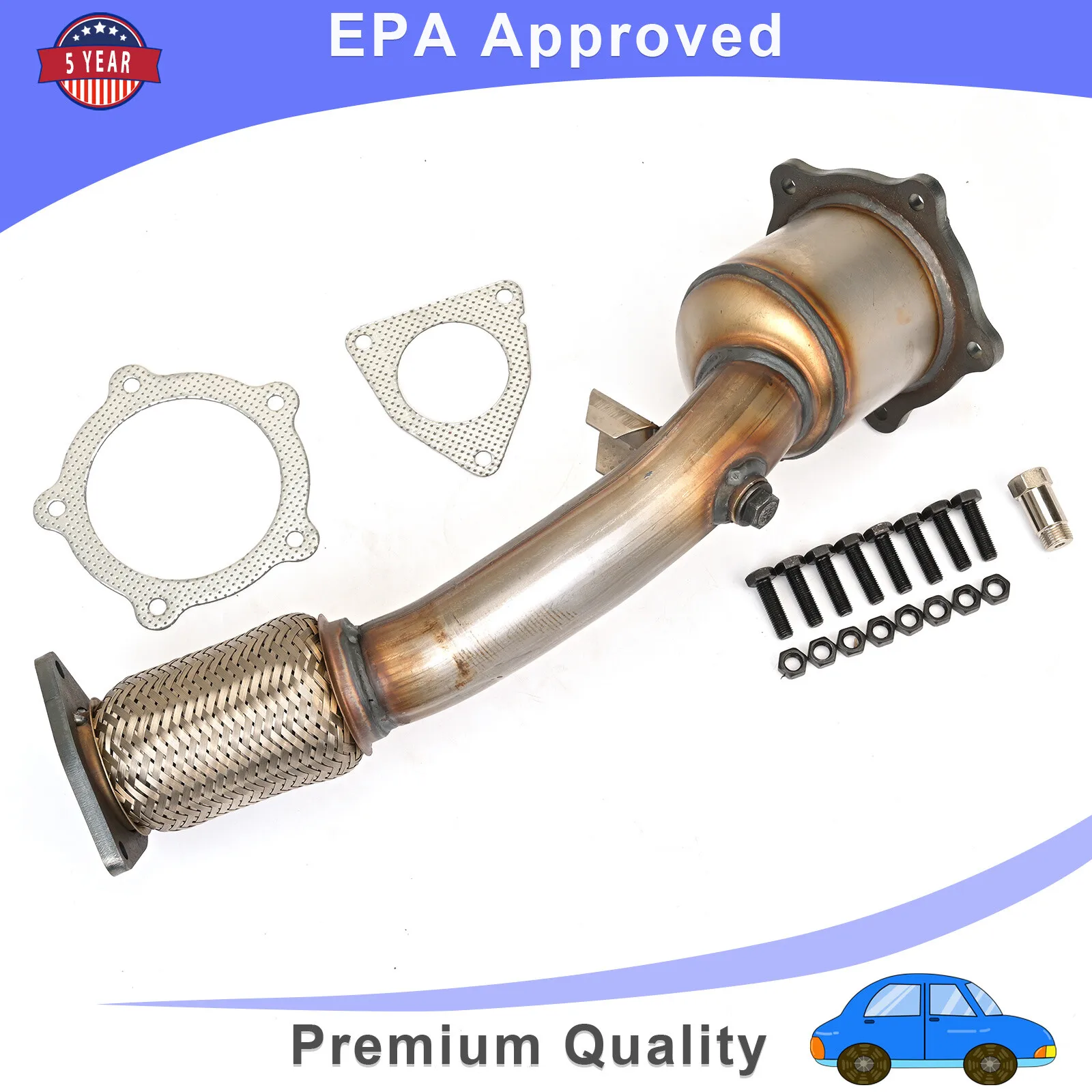 

Каталитический нейтрализатор для Porsche Cayenne 4.8L 2008-2010, передняя пассажирская сторона