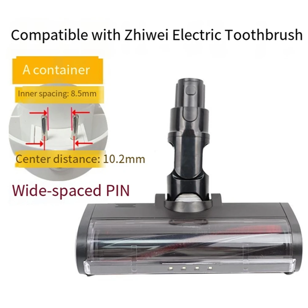 ABBK-Dreame 전기 브러시 헤드 Xiaomi Dreame 진공 청소기 액세서리 용 Dreame V9 V10 용 전기 청소 헤드