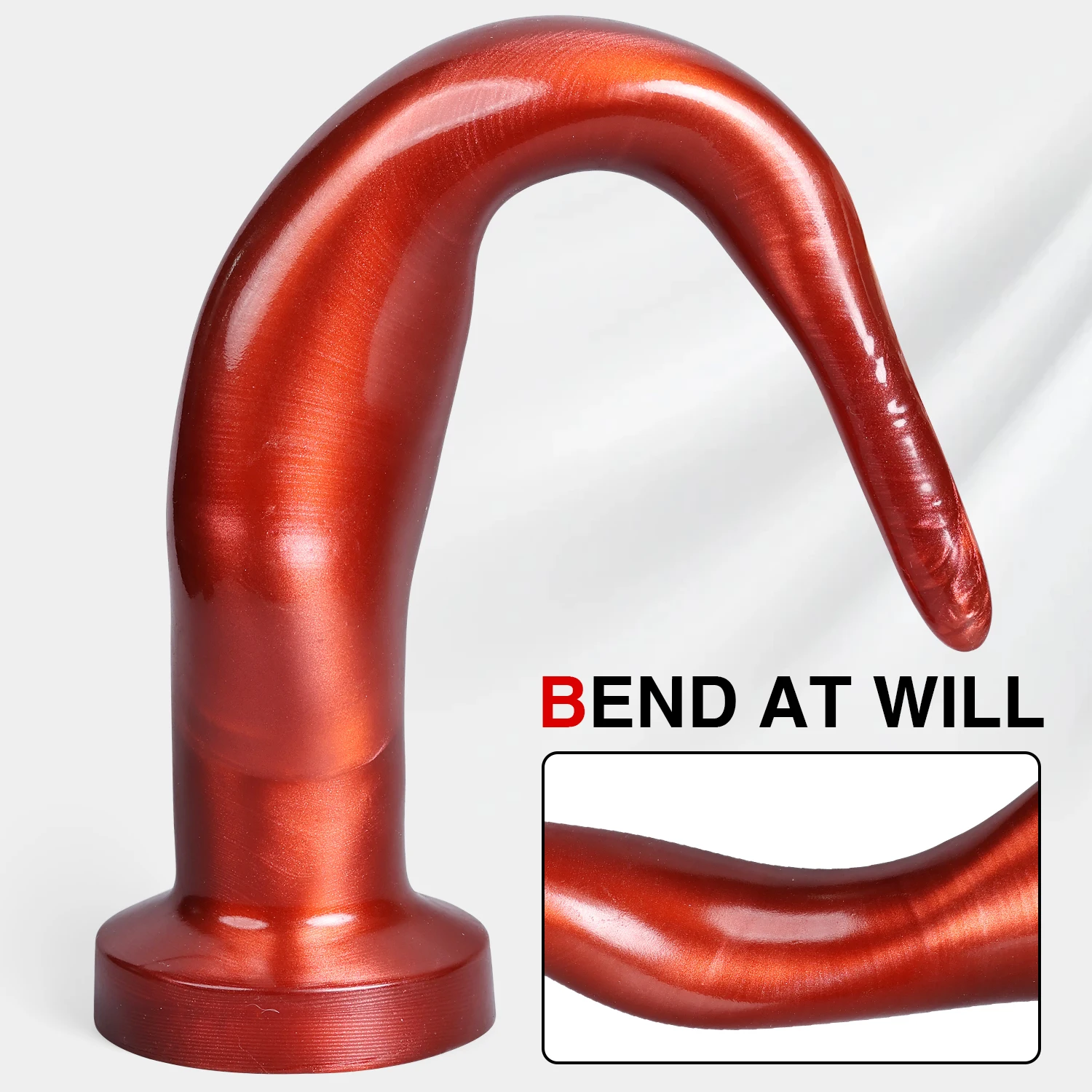 Long Anal Plug Dildo Super Soft Flexible Butt Plug Prostate Massage Anal Dilator Long Ass Sex Toys For Men Women Couples Dick 18 view 4