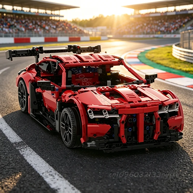 

НОВИНКА: Конструктор M4 GT3 Supercar, 1494 детали, модель для сборки, техническая спортивная гоночная машина, кирпичики, игрушка для детей, подарок на день рождения и Рождество