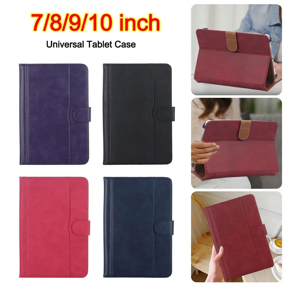 7/8/9/10 inch Universal Tablet Case Shockproof Multi-Angle Viewing Tablet Stand Cover Anti Scratch for Samsung/Huawei/Lenovo