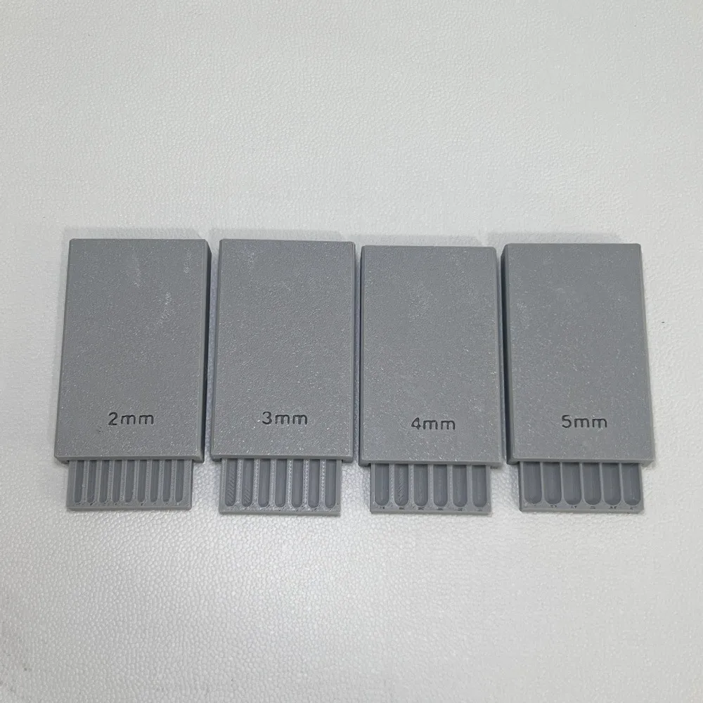 4Pcs 2-5mm Clay Gel Ball Maker Tool Rapid Molding Slot‑Structure Clay Sphere Shaper 3D Printed Hand‑Squeezed Gel Bead Roller
