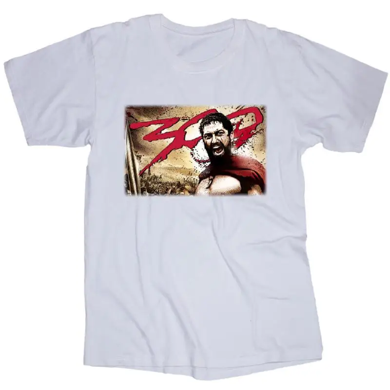 300 فيلم تي شيرت ملصق نمط طباعة سبارتاكوس