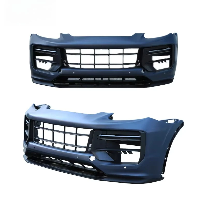 [1979LL] مجموعة هيكل السيارة 2011-2014 92A 958.1 المصد الأمامي ترقية إلى 2024 2025 Turbo GT Style Body Kit لـ Cayenne 958