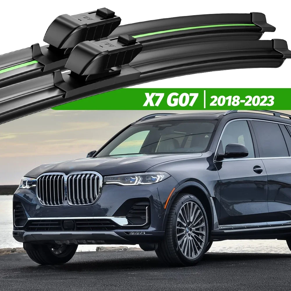 

For BMW X7 G07 2018-2023 2pcs Front Windshield Wiper Blades 2019 2020 2021 2022 Windscreen Window Accessories