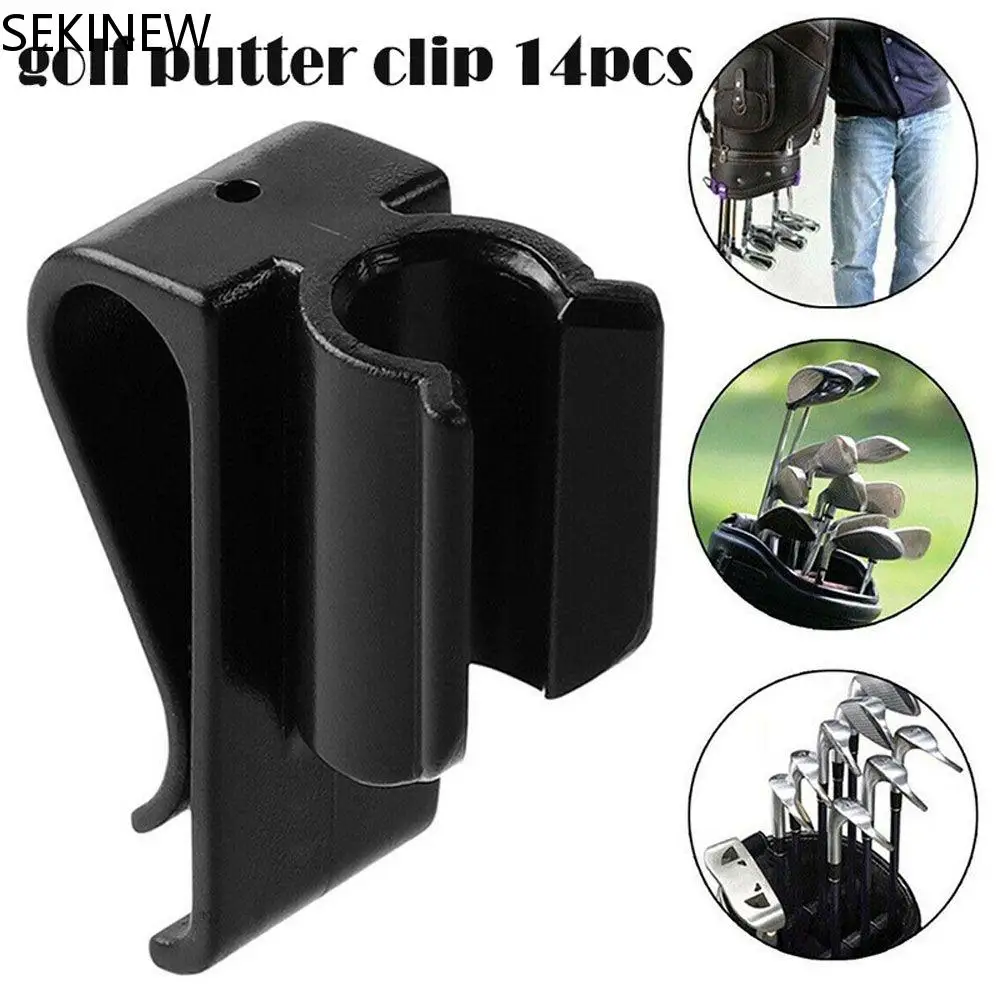 

14pcs Putting Organizer Golf Equipment Golf Accessories On Putter Holder Golf Club Clip Golf Bag Clip Golf Putter Holder