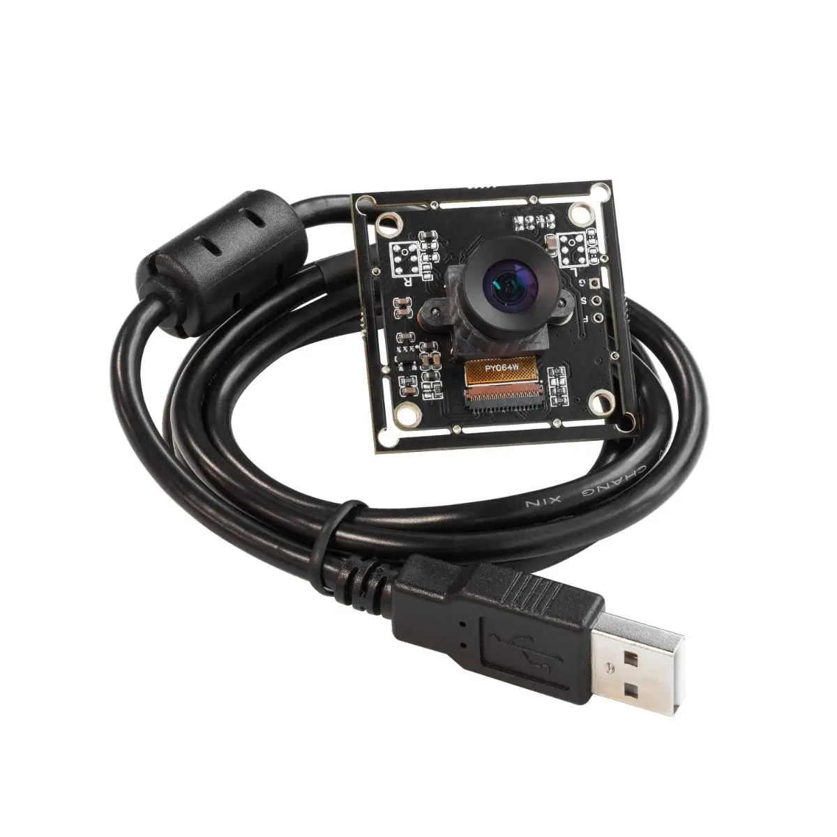 

Arducam 2MP OV2311 Global Shutter Monochrome USB Camera Board with Low Distortion M12 Lens Without Microphones