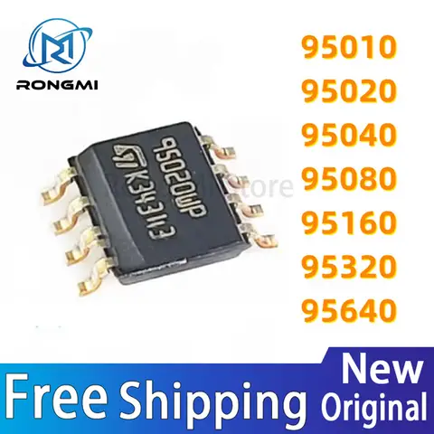 10pcs/lot SOP8 IC Chips 95010 95020 95040 95080 95160 95320 95640 Serial EEPROM memory IC chip original choose what you ne
