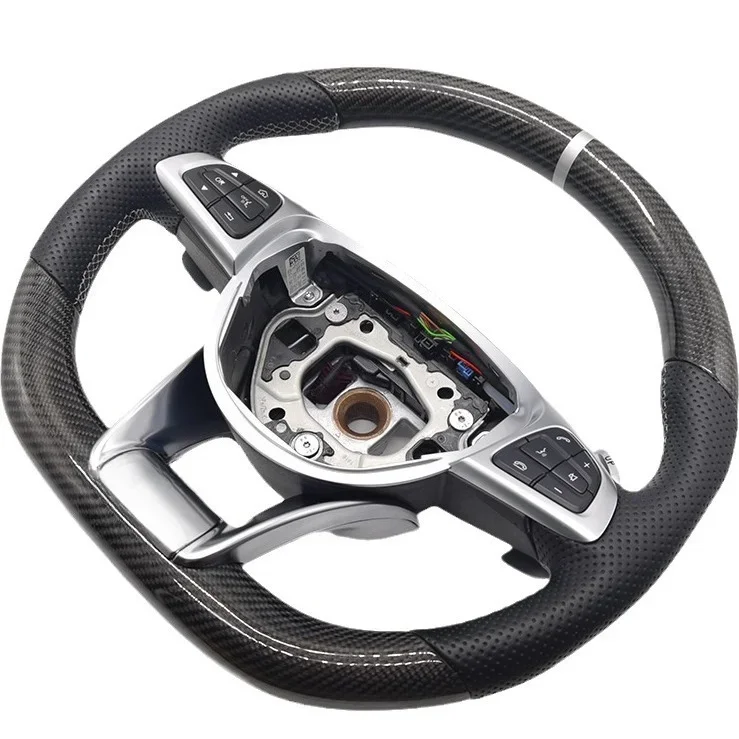 

Steering wheel assembly, racing car