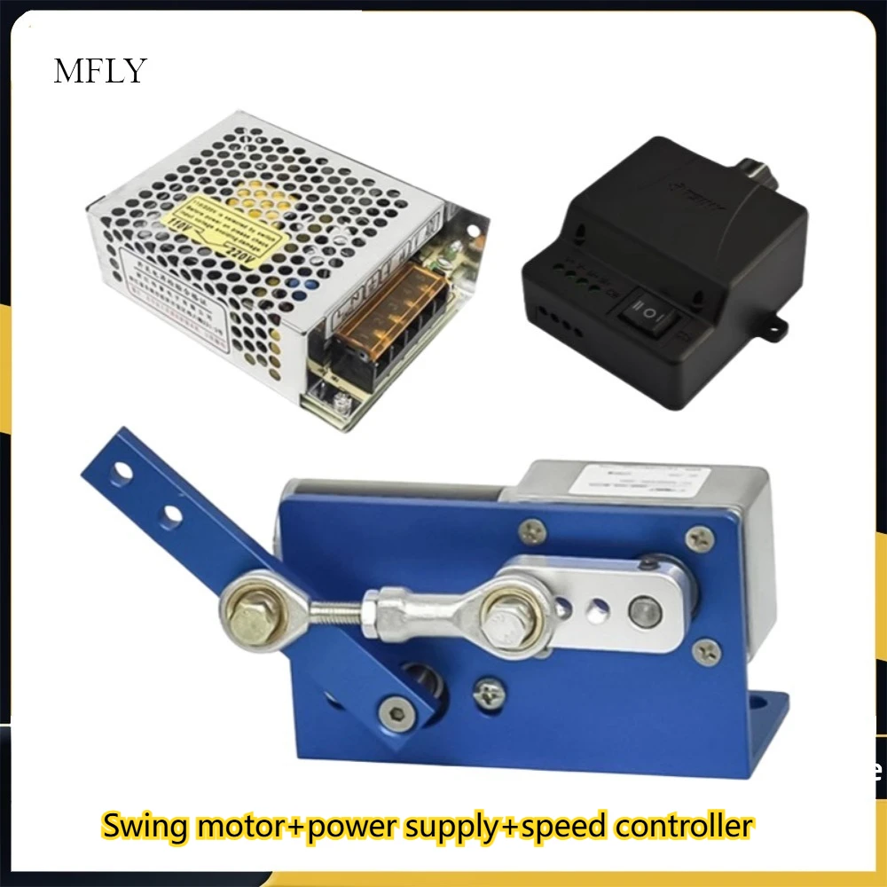 

DIY Reciprocating Swing Motor High Torque Automatic Swinger Machine 35/60/90 Degree Reciprocating Linear Motor Metal Mechanism