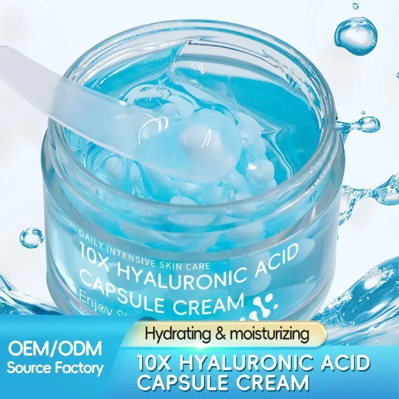 Wanzi Pearl Cream Anti Aging Face Moisturizer Peptide Collagen Boosting Firming Cream Reduce Fine Lines Wrinkles Plumping Volume