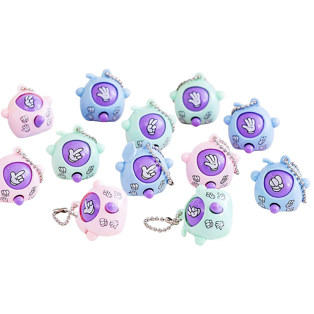 6-20Pcs Mini Pop Keychains Toddler Sensory Fidget Toys Bulk Classroom Prizes Kids Birthday Party Favors Gift Bag Fillers