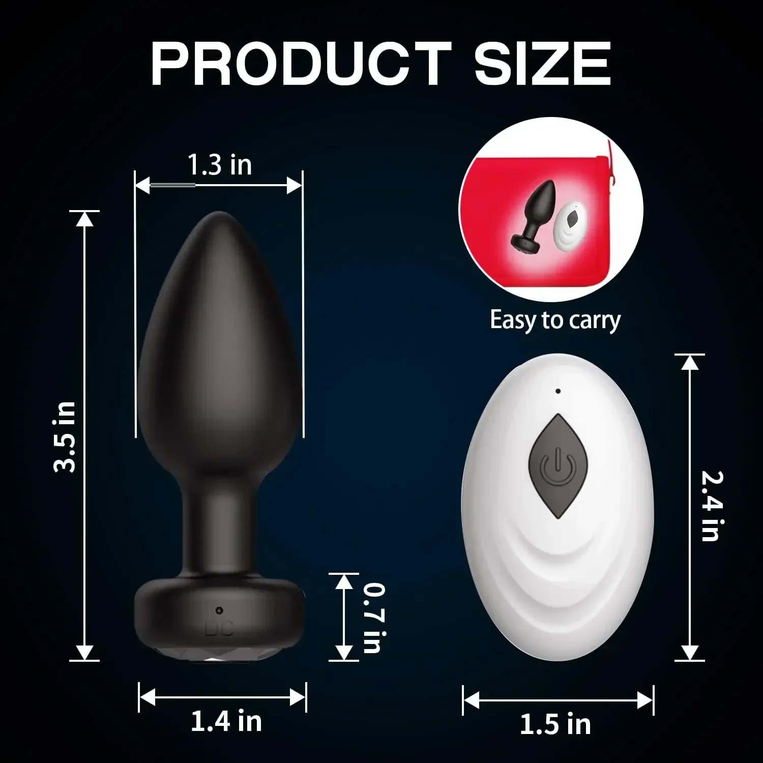 Anal Plug Vibrator 10 Speeds Butt Plug Prostate Vibrating Massager APP Remote Control Female Masturbator Sex Toys for Women Men - Image 6